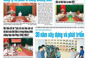 Báo Sơn La, Thứ 4 ngày 21/6/2017