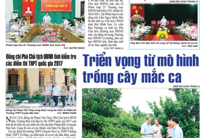 Báo Sơn La, Thứ 6 ngày 23/6/2017
