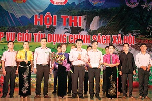 Hội thi nghiệp vụ giỏi tín dụng chính sách xã hội