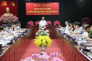 Hội nghị giao ban công tác nội chính và phòng, chống tham nhũng 6 tháng đầu năm 2017