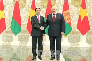 Tuyên bố chung Việt Nam - Belarus: Phát triển toàn diện và sâu rộng quan hệ đối tác Việt Nam - Belarus