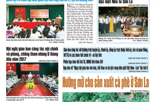 Báo Sơn La, Thứ 4 ngày 28/6/2017