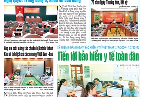 Báo Sơn La, Thứ 6 ngày 30/6/2017