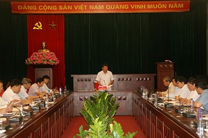 Tăng cường sự lãnh đạo, chỉ đạo về phát triển nông nghiệp ứng dụng công nghệ cao