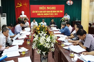 Hội Nông dân tỉnh đánh giá công tác 6 tháng đầu năm