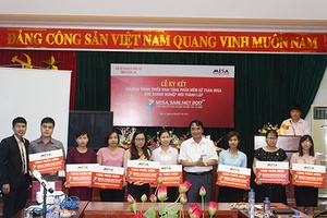 Ký kết triển khai tặng phần mềm kế toán MISA cho doanh nghiệp