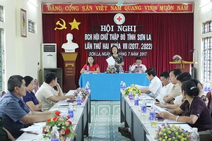 Hội Chữ thập đỏ tỉnh:  Hội nghị Ban Chấp hành lần thứ 2, khóa VII