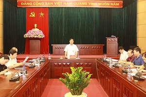 Họp Tiểu ban thông tin, tuyên truyền, khánh tiết Hội nghị xúc tiến đầu tư tỉnh Sơn La năm 2017