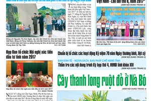 Báo Sơn La, Thứ 2 ngày 10/7/2017