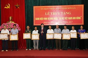 UBND tỉnh tổ chức Lễ truy tặng danh hiệu vinh dự Nhà nước “Bà mẹ Việt Nam anh hùng”