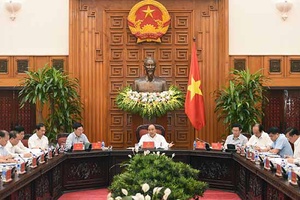Thủ tướng Chính phủ họp với một số bộ, ngành về giải ngân vốn ODA