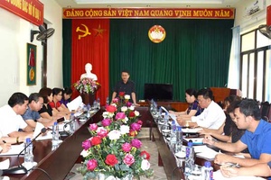 Ban cứu trợ tỉnh: Họp bàn phương án giúp nhân dân khắc phục hậu quả do mưa lũ   