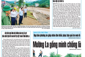 Báo Sơn La, Thứ 6 ngày 4/8/2017