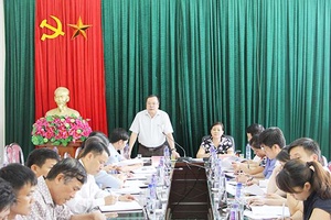 Ngân hàng Nhà nước Chi nhánh tỉnh Sơn La làm việc tại huyện Sông Mã   