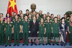 Thủ tướng Nguyễn Xuân Phúc tiếp Hội Truyền thống Trường Sơn