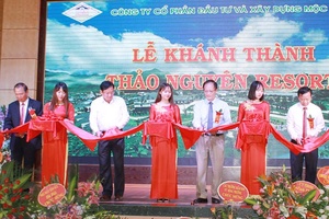 Khánh thành Thảo Nguyên Resort Mộc Châu