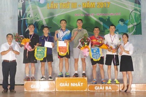 Giải cầu lông thanh niên tỉnh Sơn La lần thứ III, năm 2017