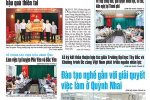 Báo Sơn La, Thứ 4 ngày 30/8/2017