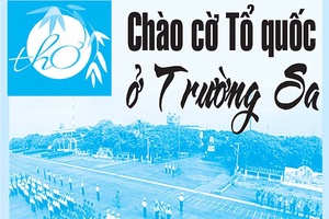 Chào cờ Tổ quốc ở Trường Sa