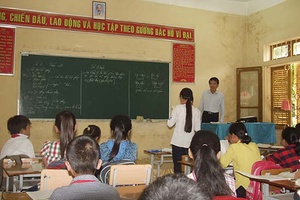 Hua Păng vào năm học mới