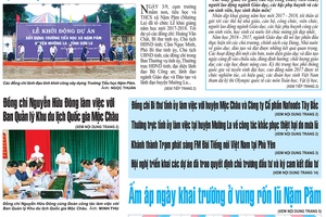 Báo Sơn La, Thứ 3 ngày 5/9/2017