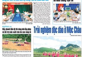 Báo Sơn La, Thứ 6 ngày 8/9/2017