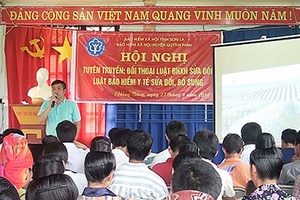 Quỳnh Nhai: Thu BHXH, BHYT 3 tỷ 328 triệu đồng