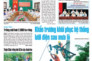 Báo Sơn La, Thứ 2 ngày 11/9/2017