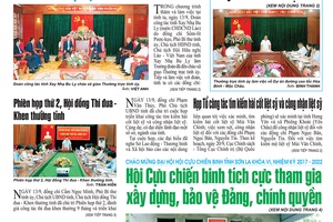 Báo Sơn La, Thứ 5 ngày 14/9/2017