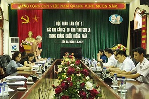 Hội thảo lần 2 Đề tài “Lịch sử các khu căn cứ du kích của tỉnh Sơn La trong kháng chiến chống thực dân Pháp (1945-1954)”