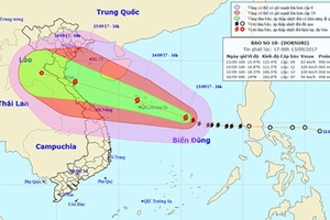 Triển khai các biện pháp khẩn cấp ứng phó với bão số 10