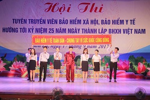 Hội thi “Tuyên truyền viên bảo hiểm xã hội, bảo hiểm y tế”