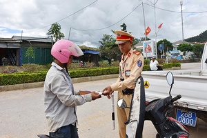 Tăng cường đảm bảo an toàn giao thông nông thôn