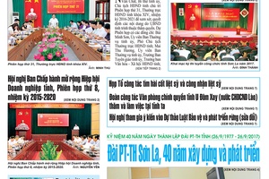 Báo Sơn La, Thứ 6 ngày 22/9/2017