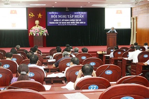 Hội nghị tập huấn quản lý, sử dụng chứng thư số trong các cơ quan nhà nước tỉnh Sơn La