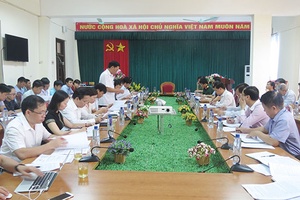 Tổ công tác 2289 của UBND tỉnh làm việc với huyện Sốp Cộp, Sông Mã và Sở Tư pháp