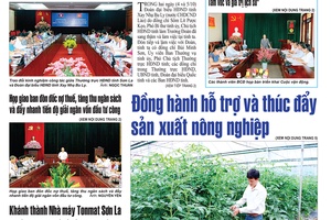 Báo Sơn La, Thứ 6 ngày 6/10/2017