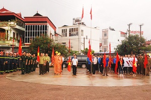 Mộc Châu: Mít tinh hưởng ứng Tháng An toàn phòng cháy chữa cháy và “Ngày toàn dân phòng cháy chữa cháy”