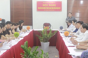 Ban Dân vận tỉnh ủy: Hội nghị trao đổi kinh nghiệm tổ chức và hoạt động khối dân vận cơ sở