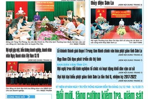 Báo Sơn La, Thứ 2 ngày 16/10/2017