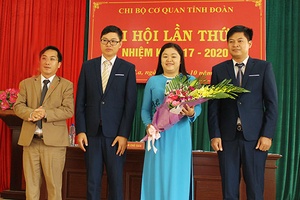 Chi bộ cơ quan Tỉnh Đoàn và tổng đội TNXP: Đại hội nhiệm kỳ 2017 – 2020