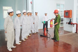 Nâng cao ý thức an toàn phòng cháy chữa cháy trong ngành Điện