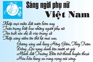 Sáng ngời phụ nữ Việt Nam