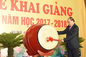 Thủ tướng Nguyễn Xuân Phúc dự khai giảng tại Học viện Hành chính Quốc gia