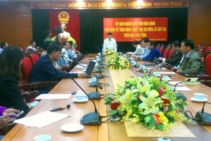 Hòa Bình thiệt hại 1.630 tỉ đồng do mưa lũ gây ra