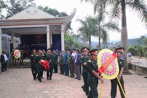 Thuận Châu: Lễ đón nhận và truy điệu hài cốt liệt sỹ   