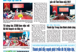 Báo Sơn La, Thứ 5 ngày 26/10/2017