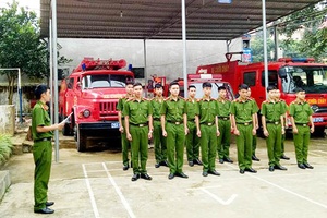Đội Cảnh sát PCCC và CNCH khu vực Mộc Châu: Chủ động, linh hoạt trong công tác PCCC