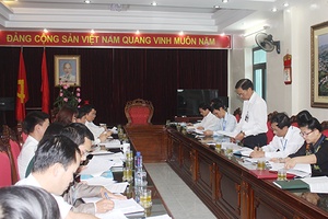 Tổ công tác 2289 làm việc với Ban Dân tộc tỉnh và Sở Tài chính