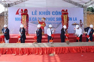 Khởi công xây dựng nhà máy cà phê Phúc Sinh Sơn La